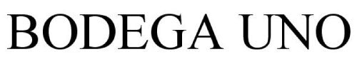 Logo Bodega Uno